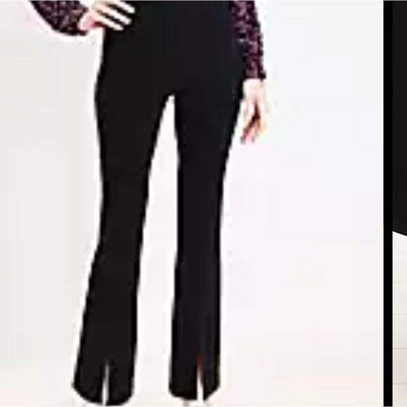 🆕👖Ann Taylor Seamed Leggings, Split Hem - Picture 1 of 6